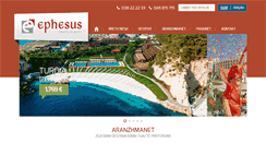 Desktop Screenshot of ephesus-travel.net